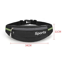Load image into Gallery viewer, Sports Waist Bag Running Equipment Lightweight Large-Capacity Water-Repellent Breathable Outdoor Bag, 7 inch