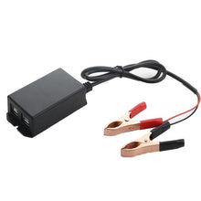 Load image into Gallery viewer, 12/24V 4 USB Interface Motorcycle Car Mobile Phone Charger, Phone Charger