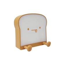 Load image into Gallery viewer, F-L-01 Toast Bread Night Light With Mobile Phone Holder Children Bedroom Timing Sleep Light, F-L-01 Toast Bread Gluttonous, F-L-01 Toast Bread Snooze, F-L-01 Toast Bread Playful