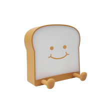 Load image into Gallery viewer, F-L-01 Toast Bread Night Light With Mobile Phone Holder Children Bedroom Timing Sleep Light, F-L-01 Toast Bread Gluttonous, F-L-01 Toast Bread Snooze, F-L-01 Toast Bread Playful