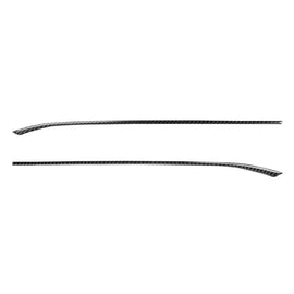 2pcs /Set Gear Shift Side Trim Stickers Left-Hand Drive For Audi A5 / A5L / S5 Avant / A5 Saloon / A6 Avant / A6L, Left-Hand Drive