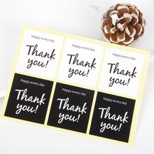 Load image into Gallery viewer, 100 Pcks Thank You Moon Cake And Egg Yolk Pastry Sealing Sticker Packaging Box Sticker Decoration, Sealing Sticker