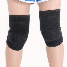 Load image into Gallery viewer, Children Sponge Thickened Knee Pads Sports Dancing Anti-Fall Protective Gear, Specification: M  (Rose Red)