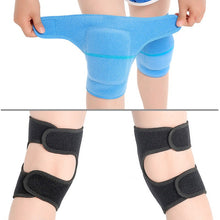 Load image into Gallery viewer, Children Sponge Thickened Knee Pads Sports Dancing Anti-Fall Protective Gear, Specification: M  (Rose Red)