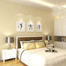Load image into Gallery viewer, Modern Minimalist Bedroom Living Room Self-Adhesive Non-Woven Wallpaper Sticker, 0.53 x 3 Meters