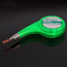 Load image into Gallery viewer, ProsKit Anti-Scalding Tin Suction Wire Tin Suction Tape, DP-033A 2mx1.5mm, DP-033B 2mx2mm, DP-033C 2mx2.5mm, DP-033D 1.5mx3mm, DP-033E 1.5mx3.5mm