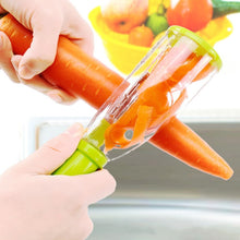 Load image into Gallery viewer, Storage Type Peeling Knife With Storage Box Planer Peeling Knife Household Fruit Multifunctional Peeler, 4 PCS