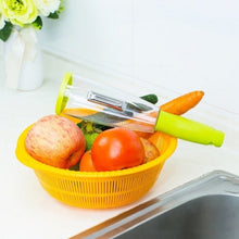 Load image into Gallery viewer, Storage Type Peeling Knife With Storage Box Planer Peeling Knife Household Fruit Multifunctional Peeler, 4 PCS