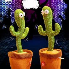 Load image into Gallery viewer, Electric Dancing Cactus Singing Holiday Gift Doll for Children, No Battery