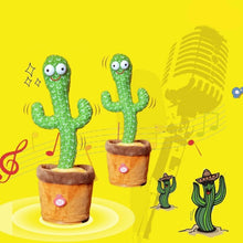 Load image into Gallery viewer, Electric Dancing Cactus Singing Holiday Gift Doll for Children, No Battery
