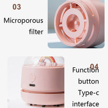Load image into Gallery viewer, X1 Mini USB Handheld Wireless Desktop Vacuum Cleaner, White, Pink, Green