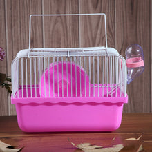 Load image into Gallery viewer, Hamster Cage Portable Take-Out Cage Hamster Golden Bear Supplies, Blue, Pink, Brown