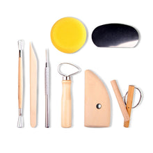 Load image into Gallery viewer, 30 In 1 Wooden Pottery Clay Tools Multi-Function Clay Sculpture Tools, Sculpture Tools