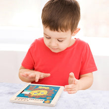 Load image into Gallery viewer, 2 PCS Cartoon Animal Double-Sided Klotski Puzzle Children Wooden Toy Early Education Jigsaw Puzzle