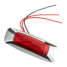 Load image into Gallery viewer, 2 PCS 12/24V 2000-4000K 8 LEDs Explosion Lightning Plating Edge Light Side Tail Light, Red, Yellow