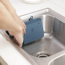 Load image into Gallery viewer, 2 PCS Sink Foldable Flaps Kitchen Suction Cup Splash-Proof Flaps, Pink, White, Navy Blue