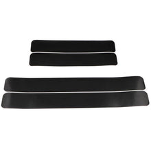Load image into Gallery viewer, 5 Sets Car Threshold Carbon Fiber Sticker Car Door Scratch Strip Anti-Kick Film Protective Pad Threshold Strip, 4 PCS / Set 3D Black, 4 PCS / Set 4D Black