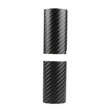 Load image into Gallery viewer, 5 Sets Car Threshold Carbon Fiber Sticker Car Door Scratch Strip Anti-Kick Film Protective Pad Threshold Strip, 4 PCS / Set 3D Black, 4 PCS / Set 4D Black