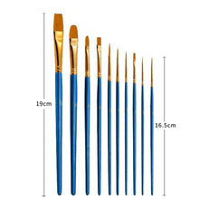 Load image into Gallery viewer, 54 In 1 Painting Tool Brush Painting Clothes Sponge Brush Set For Children, Black Brush, Blue Brush, Rose Red Brush
