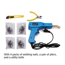 Load image into Gallery viewer, H50 Car Bumper Crack Repair Welding Machine Plastic Welding Nail Artifact,, UK Plug(Yellow), US Plug(Yellow), AU Plug(Yellow), EU Plug(Yellow), UK Plug(Red), US Plug(Red), AU Plug(Red), EU Plug(Red), UK Plug(Blue), US Plug(Blue), AU Plug(Blue)         ...