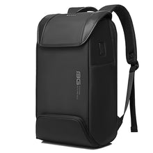 Load image into Gallery viewer, BANGE Men Anti-Theft Backpack Waterproof Large-Capacity Backpack Computer Bag, Black, Gray