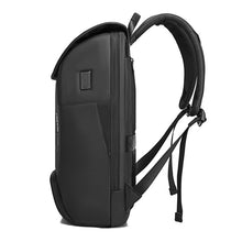 Load image into Gallery viewer, BANGE Men Anti-Theft Backpack Waterproof Large-Capacity Backpack Computer Bag, Black, Gray