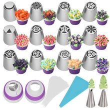 Load image into Gallery viewer, 27 in 1 Decorating Mouth Set Seamless Cream Squeezing Mouth, 27 PCS/Set