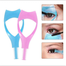 Load image into Gallery viewer, 10 PCS BearPaw Practical Makeup Mascara Eyelash Applicator Eyelash Comb Three-in-one Eyelash Card Beauty Cleaning Supplies 3D Crystal