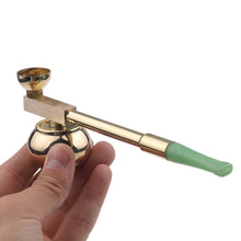 Load image into Gallery viewer, Hookah Water Pipe Dry Pipe Filter Water Pipe And Dry Tobacco Rod, Brass, Acrylic