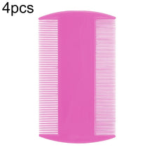 Load image into Gallery viewer, 4pcs Pet Comb Double-Sided Comb Dog Cleaning Supplies Cat Comb Pet Grooming Supplies, White, Light Blue, Green, Dark Blue, Orange, Purple