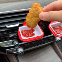 Load image into Gallery viewer, 3 PCS  Car Sauce Rack Ketchup Fries Seasoning Box,Random Color Delivery, Car Seasoning Box