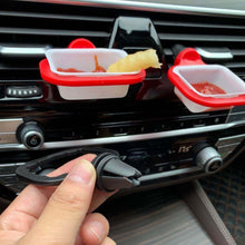 Load image into Gallery viewer, 3 PCS  Car Sauce Rack Ketchup Fries Seasoning Box,Random Color Delivery, Car Seasoning Box