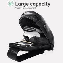 Load image into Gallery viewer, BANGE Men Fashion Chest Bag Carbon Brazing Dimensional Waterproof Messenger Bag