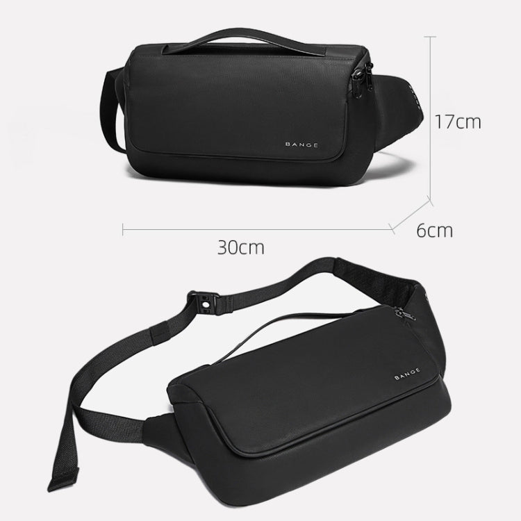 BANGE BG-77202 Men Fashion Chest Bag Waterproof Portable Storage Messenger Bag
