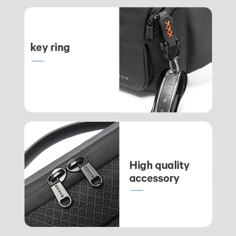 BANGE BG-77202 Men Fashion Chest Bag Waterproof Portable Storage Messenger Bag