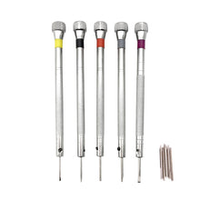Load image into Gallery viewer, Watch Repair Tools Glasses Computer Screwdrivers, Style: White Bits, 5 in 1 White Bits, 5 in 1 Black Bits