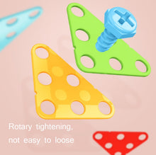 Load image into Gallery viewer, Children Screw-Tightening Electric Drill Toy Manual Assembly Toolbox, Style: