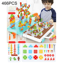 Load image into Gallery viewer, Children Screw-Tightening Electric Drill Toy Manual Assembly Toolbox, Style: