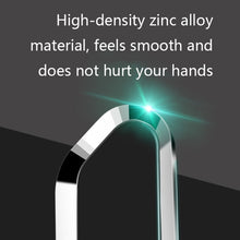 Load image into Gallery viewer, F601 4 PCS One Word Long Magnet Car Bracket Car Navigation Lazy Magnetic Metal Bracket, Water Chestnut Black, Water Chestnut Silver, Water Chestnut Gold, Rounded Black, Rounded Silver, Rounded Gold
