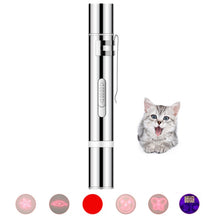 Load image into Gallery viewer, USB In-Line Flashlight Laser Pattern Funny Cat Stick Funny Cat Toy Pet Supplies, Funny Cat Stick