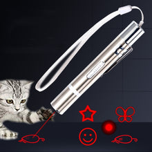 Load image into Gallery viewer, USB In-Line Flashlight Laser Pattern Funny Cat Stick Funny Cat Toy Pet Supplies, Funny Cat Stick