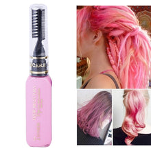 Load image into Gallery viewer, One-time Hair Temporary Color Hair Dye Non-toxic DIY Hair Color Mascara Dye Cream Hair