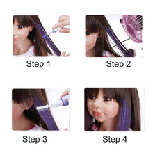 Load image into Gallery viewer, One-time Hair Temporary Color Hair Dye Non-toxic DIY Hair Color Mascara Dye Cream Hair