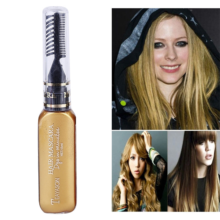 One-time Hair Temporary Color Hair Dye Non-toxic DIY Hair Color Mascara Dye Cream Hair