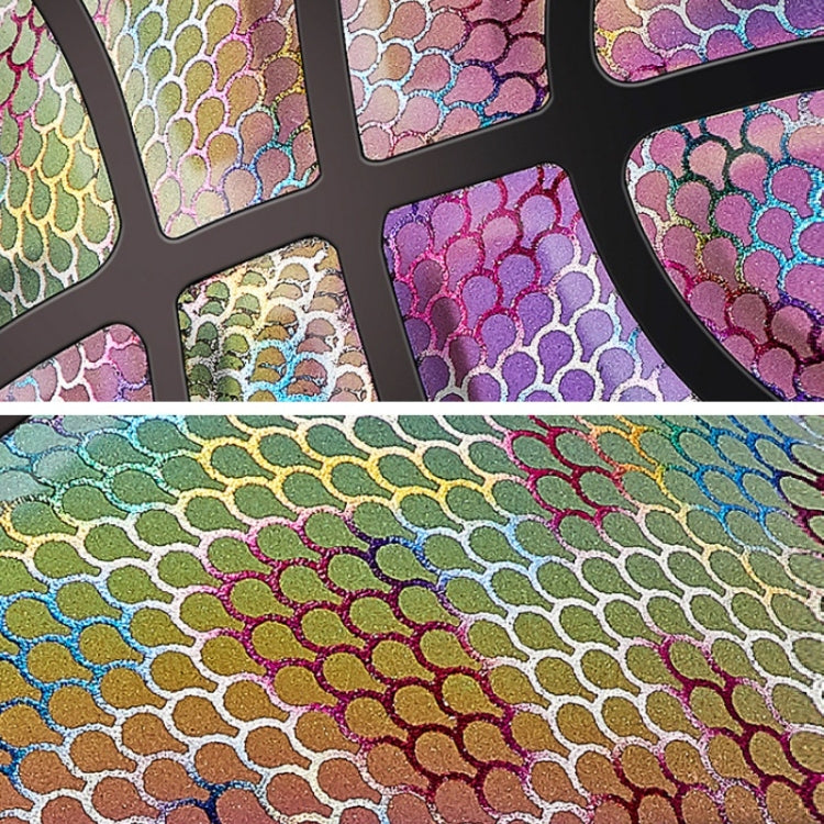 MILACHIC Number 7 Holographic Reflective Basketball Visible at Night Rainbow Star Basketball