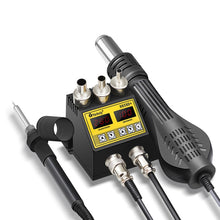 Load image into Gallery viewer, 8858 Portable Rework Soldering Station Hot Air Blower For SMD/PCB, EU Plug, 8858