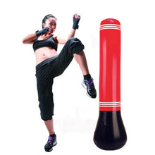 Load image into Gallery viewer, PVC Adult Children Inflatable Punching Bag Boxing Column Tumbler Punching Bag, Height: 1.5