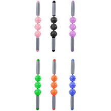 Load image into Gallery viewer, 3 in 1 Eva Foam Roller Hollow Muscle Relaxation Roller Yoga Column Set, Length:, 33cm (Blue Crescent), 33cm (Pink Crescent ), 33cm  (Purple Crescent ), 45cm (Pink Crescent), 45cm (Purple Crescent ), 45cm (Blue Crescent), 45cm (Pink Wolf Tooth )        ...