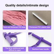 Load image into Gallery viewer, Multifunctional Four-Tube Pedal Puller Pedal Elastic Rope Sit-Ups Aid Abdomen Fitness Equipment