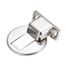 Load image into Gallery viewer, Zinc Alloy Non-Perforated Suction Silent Strong Magnetic Door Stopper, Red Ancient, Brushed Steel, Black, White, Yellow, Bright Gold, Bronze